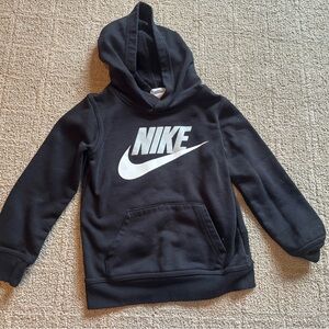 Nike Kids Black Hoodie - Small